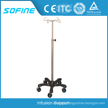 Mobile Infusion Support Stand For Hospital And Home